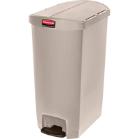 Slim Jim&reg; Waste Container, Resin, 18 US gal. Capacity Par Equipment