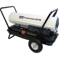 Tradesman<sup>®</sup> Forced Air Heater, Fan, Kerosene, 175,000 BTU/H JG959 | Par Equipment