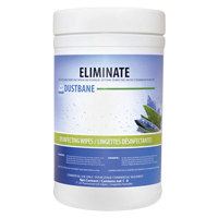 Eliminate Virucide Wipes, 7" x 8", 180 Count Par Equipment