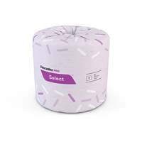 Pro Select™ Toilet Paper, 1 Ply, 1000 Sheets/Roll, 316' Length, White JH468 | Par Equipment
