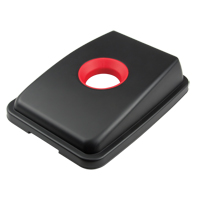 Waste Classification - Lid, Open Lid, Plastic, Fits Container Size: 17-1/4" x 12-1/2" Par Equipment