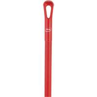 Ultra Hygiene Handle, Broom/Scraper/Squeegee, Red, Ergonomic, 59" L Par Equipment