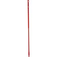 Handle, Broom/Scraper/Squeegee, Red, Ergonomic, 59" L Par Equipment