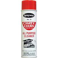 Crazy Clean&reg; All Purpose Cleaner, 20 oz., Aerosol Can Par Equipment