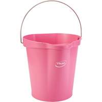 Food Hygiene Bucket, Pink, 3 US gal. Par Equipment