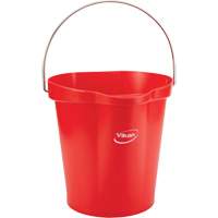 Food Hygiene Bucket, Red, 3 US gal. Par Equipment