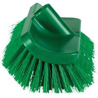 Brosse &agrave; angle double ColorCore pour surfaces hautes et basses, Soies Ferme, Longueur de 10", Vert Par Equipment