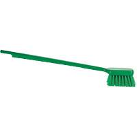 Brosse &agrave; manche long ColorCore, Soies Ferme, Longueur de 20", Vert Par Equipment