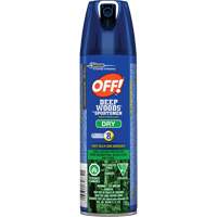 Insectifuge sec pour sportifs Off! R&eacute;gions sauvages, DEET &agrave; 30 %, A&eacute;rosol, 113 g Par Equipment