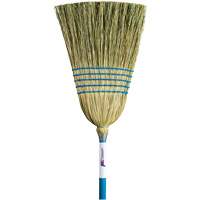 Light-Duty Indoor/Outdoor Corn Broom, 5-String, Wood Handle Par Equipment