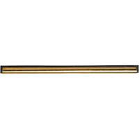 Window Squeegee Channel and Rubber, 14", Rubber, Brass Frame Par Equipment