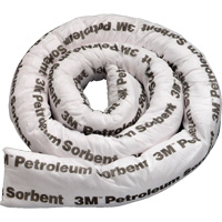 Petroleum Sorbent Double Boom, Oil Only, 8' L x 3" W, 15.7 gal Absorbancy JN170 | Par Equipment