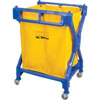 Laundry Cart, Plastic, 25-3/8" W x 25" D x 38-1/2" H, 33 lbs. Capacity JN503 | Par Equipment