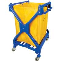 Laundry Cart, Plastic, 25-3/8" W x 25" D x 38-1/2" H, 33 lbs. Capacity JN503 | Par Equipment