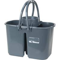 Mop Pail & Wringer, Strainer, 3.75 US Gal.(15 Quart), Grey Par Equipment