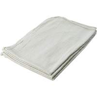Shop Towel, Cotton, White, 6.35 lbs. JN605 | Par Equipment