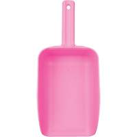 Large Hand Scoop, Plastic, Pink, 82 oz. Par Equipment
