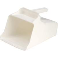 Mega Scoop, Plastic, White, 128 oz. Par Equipment