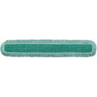 Tampon avec frange pour vadrouille &agrave; &eacute;pousseter Hygen, Style Boucles et crochets, Microfibre, 52" lo x 9" la Par Equipment