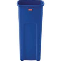Untouchable&reg; Square Recycling Container, Bulk, Plastic, 23 US gal. Par Equipment