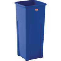 Untouchable&reg; Square Recycling Container, Bulk, Plastic, 23 US gal. Par Equipment