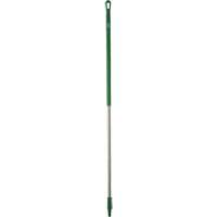 Handle, Broom/Brush/Pad Holder/Scraper/Squeegee, Green, Ergonomic, 59" L Par Equipment