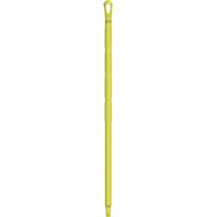 Manche ultra hygi&eacute;nique, Balai/Brosse/Support &agrave; tampon/Grattoir/Raclette, Jaune, Standard, 40" lo Par Equipment