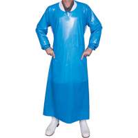 Top Dog 6 Mil. Gown, Large, Blue, Polyurethane Par Equipment