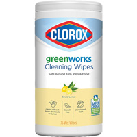 GreenWorks™ Cleaning Wipes, 75 Wipes JP569 | Par Equipment