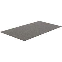Tundra Indoor/Outdoor Matting, Latex/Polypropylene, Scraper Type, Tufted Cut Pile Pattern, 3-1/2' x 15', Charcoal Par Equipment
