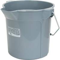 Round Bucket with Pouring Spout, 2.64 US Gal. (10.57 qt.) Capacity, Grey Par Equipment
