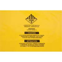 Hazardous Waste Liners, Asbestos, 40" L x 26" W, 3 mils Par Equipment