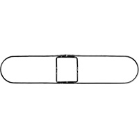 Clipper Dust Mop Frame, 36", Metal Par Equipment