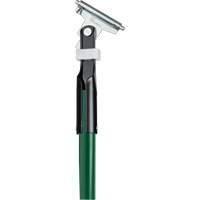 Green Clipper Dust Mop Handle, Fibreglass, 1" Diameter, 60" Length Par Equipment