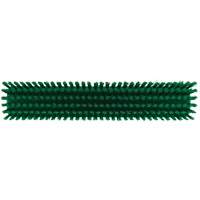 Push Broom Head, Fine/Stiff Bristles, 16-1/2", Polyester/Polypropylene, Green Par Equipment