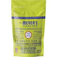 Mrs. Meyer's&reg; Clean Day Automatic Dish Pacs Detergent, Pods, 330 g, Lemon Verbena Par Equipment