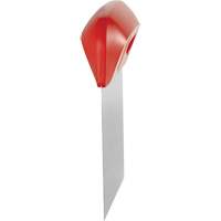 Coupe-p&acirc;te flexible en acier inoxydable, Rouge, 4-1/2" la x 5-3/4" lo Par Equipment