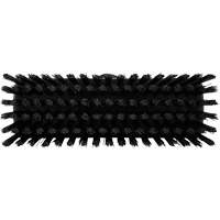 Compact Wall/Deck Broom, Stiff Bristles, 8-9/10", Polyester/Polypropylene, Black Par Equipment