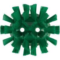 Brosse UST pour cuves, Soies Ferme, Longueur de 7-1/2", Vert Par Equipment