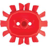 Brosse UST pour cuves, Soies Ferme, Longueur de 7-1/2", Rouge Par Equipment