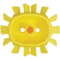 Brosse UST pour cuves, Soies Ferme, Longueur de 7-1/2", Jaune Par Equipment