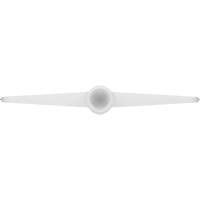 Racloir pour table & plancher, Blanc, 9-3/5" la x 1-1/5" lo Par Equipment