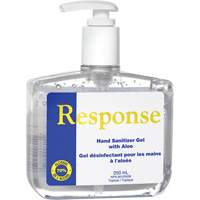 Gel d&eacute;sinfectant pour les mains &agrave; l'alo&egrave;s Response, 250 ml, Bouteille &agrave; pompe, 70 % alcool Par Equipment