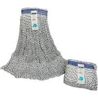 T&ecirc;te de vadrouille ray&eacute;e, Finition de plancher, Synth&eacute;tique, 24 oz, Style Boucle Par Equipment