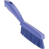 Brosse &agrave; main &eacute;troite &agrave; manche court, Soies Tr&egrave;s ferme, Longueur de 11-4/5", Mauve Par Equipment