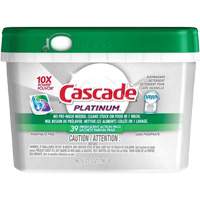 D&eacute;tergent pour lave-vaisselle Platinum ActionPacs, Capsules, 663 g, Fraîcheur Par Equipment