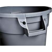 Grey Titan Garbage Container, Plastic, 20 US gal. Par Equipment