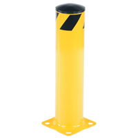 Butoir de s&eacute;curit&eacute;, Acier, 24" h x 5-1/2" la, Jaune Par Equipment