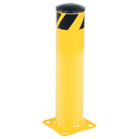 Butoir de s&eacute;curit&eacute;, Acier, 24" h x 5-1/2" la, Jaune Par Equipment