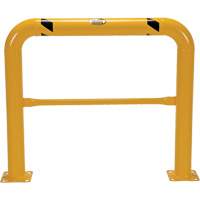 High Profile Machinery Guards, 4' W x 3.5' H, Yellow Par Equipment